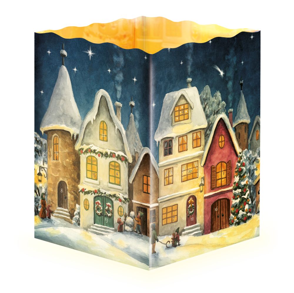 Advent Cal-3D Lantern-Town of Lights