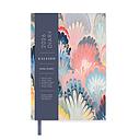 Kaleido A6 Diary-Scalloped Marble