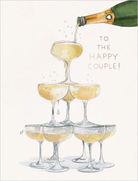 Foil Card-Champagne Tower