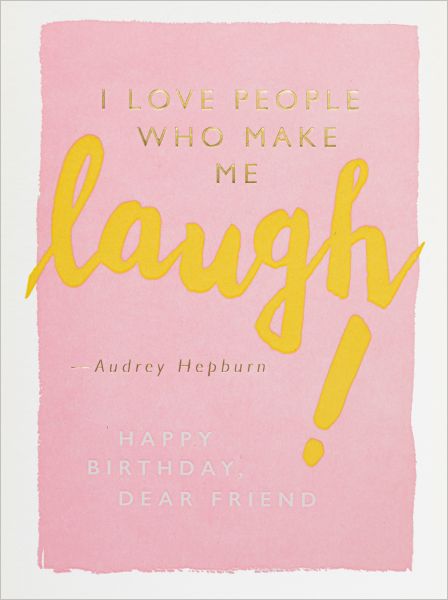 Card-Laugh Birthday Friend