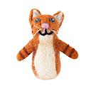 Finger Puppet-Felt Cat Ginger