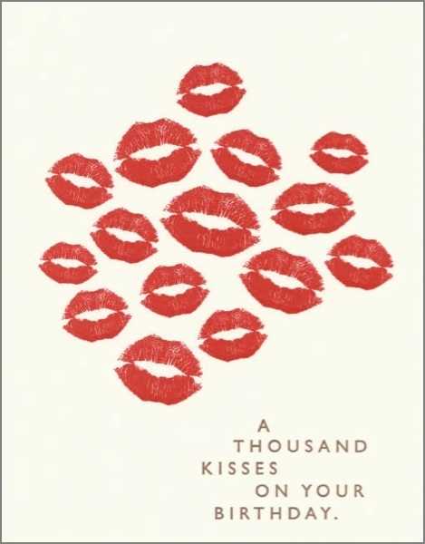 Card-A Thousand Kisses