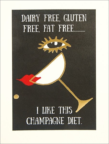 Foil Card-Champagne Diet