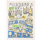 Tea Towel-Melbourne