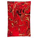 Wrap-Marble Gold/Black On Red