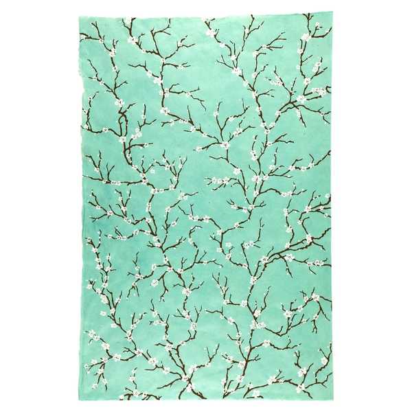 Wrap-Peach-White/Choco On Robin Egg