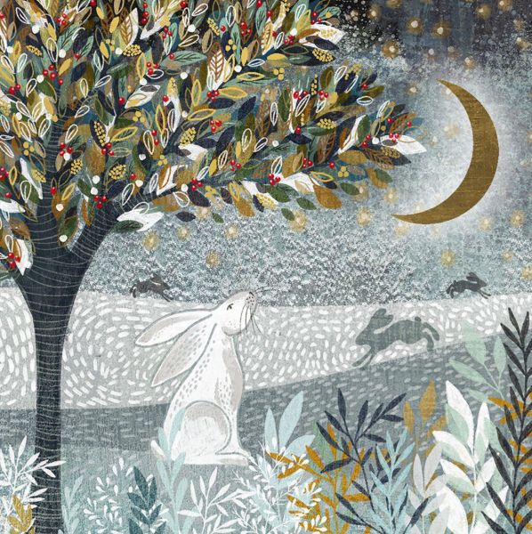 Card Pack of 6-Glimmer Skies