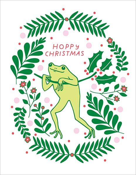 Card-Froggy Xmas