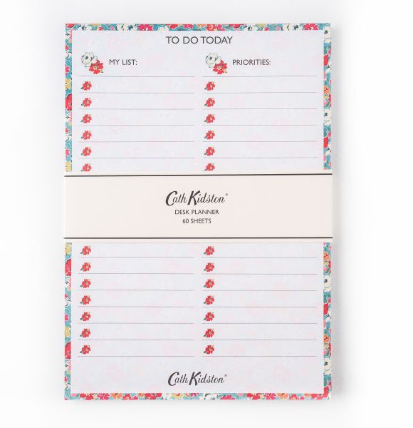 Desk Planner Notepad-Florals
