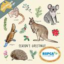 Christmas Card Wallet-RSPCA-Australian Fauna