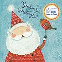 Christmas Card Wallet-CMRI-Santa