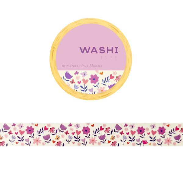 Washi Tape-Love Blooms