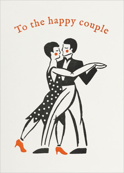 Card-Dancing Couple