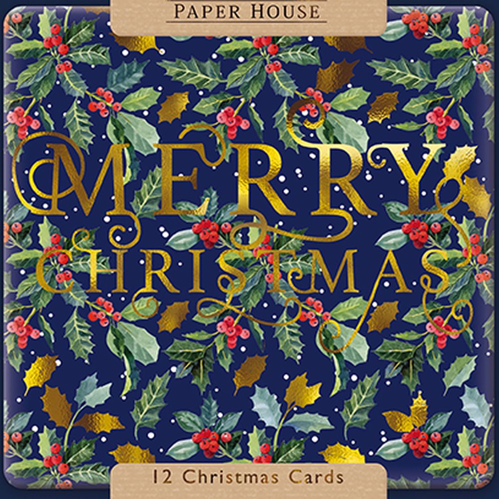 Boxed Card Pack of 12-Floral Type