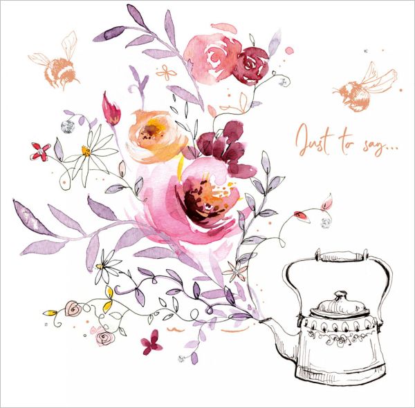 Foil Card-Just To Say