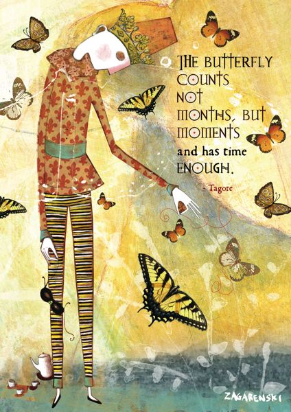 [SB-C-133] Card-The Butterfly