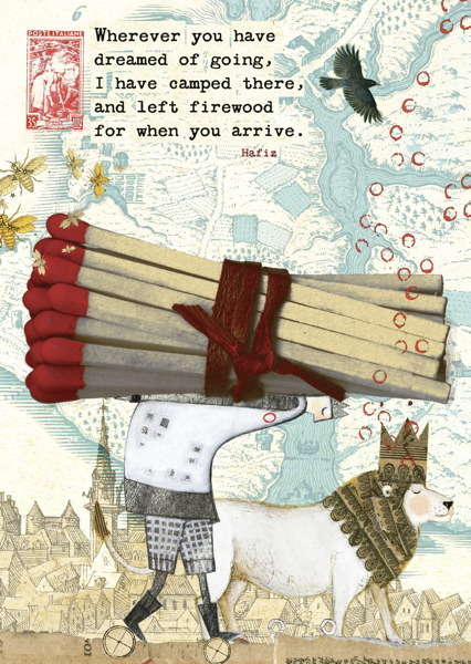 [SB-C-203] Card-Firewood