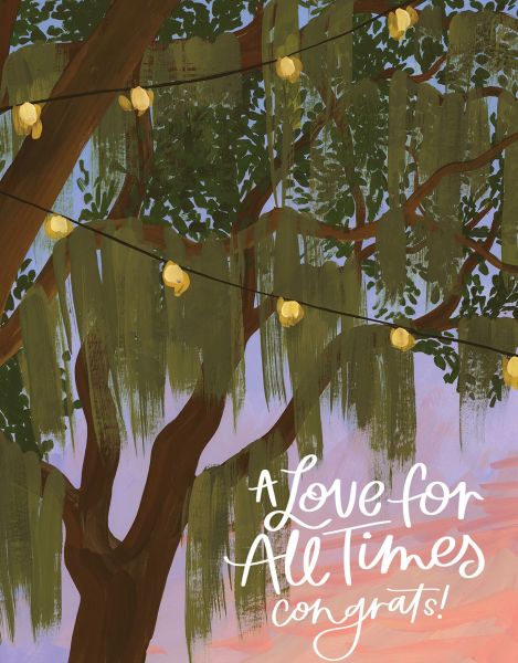 [OC-C-412442] Card-Spanish Moss Wedding