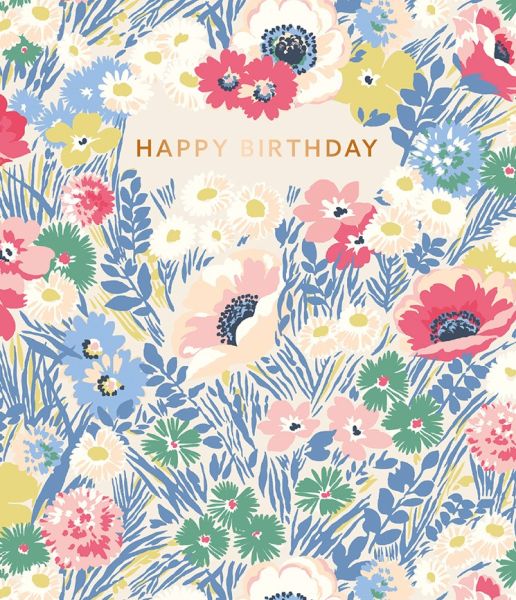 [CK-CL-7952] Card-Meadow Floral