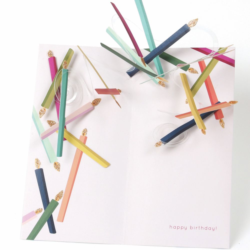 [UP-C-APB-025] 3D Pop-up Card-Make A Wish