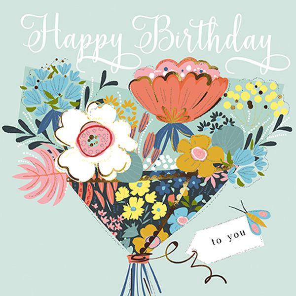 [AL-PH0012] Foil Card-Enjoy Your Day Birthday