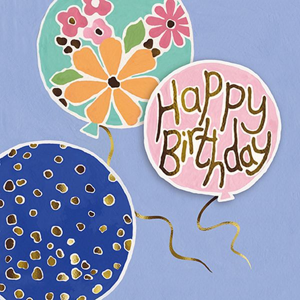 [AL-LEM0002] Foil 3D Card-Balloons