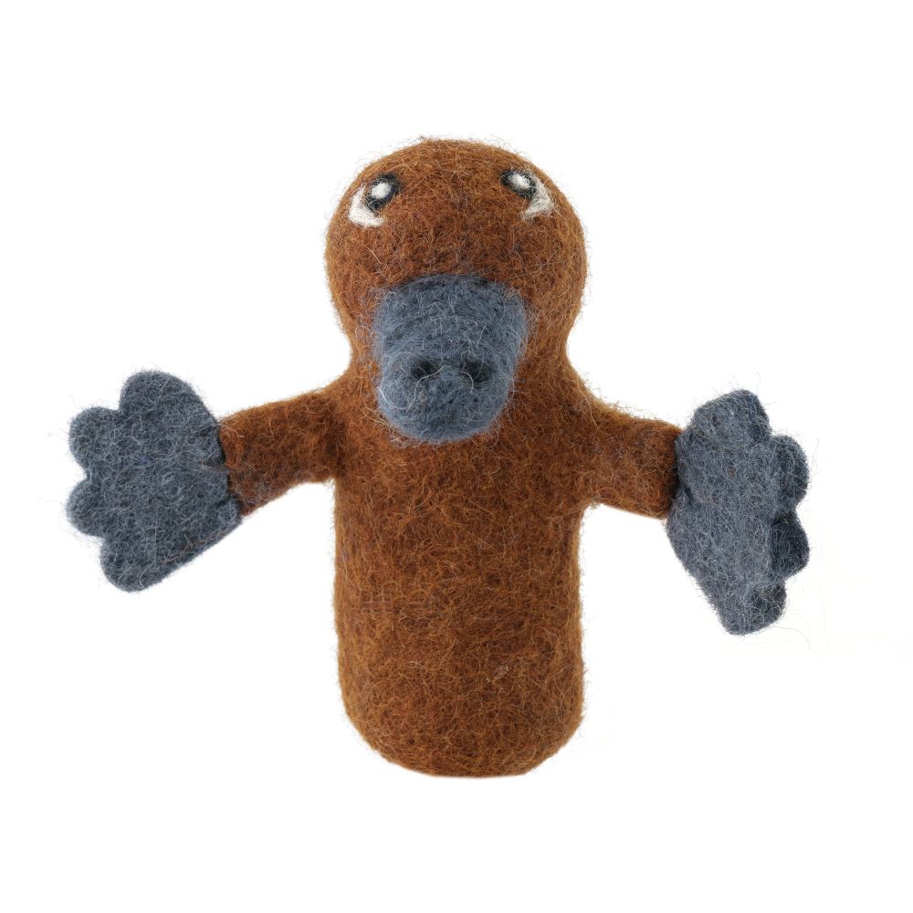 [GI-FP-AA005] Finger Puppet-Felt Platypus